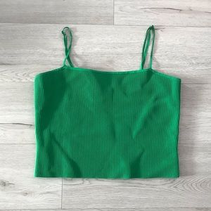 Aritzia Babaton Sculpt Knit Cami Cropped Tank